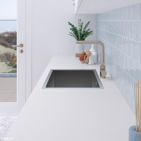 Fienza 68501 Hana 50L Laundry Sink with Overflow