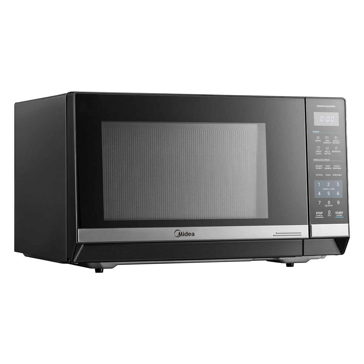 Midea MMW12VT45B 45L 1200W Smart Inverter Black Microwave
