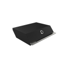 Artusi ABBQMBH2 80cm BBQ roasting lid in matte black