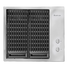 Artusi ABBQMEE3 60cm built-in electric BBQ in stainless steel