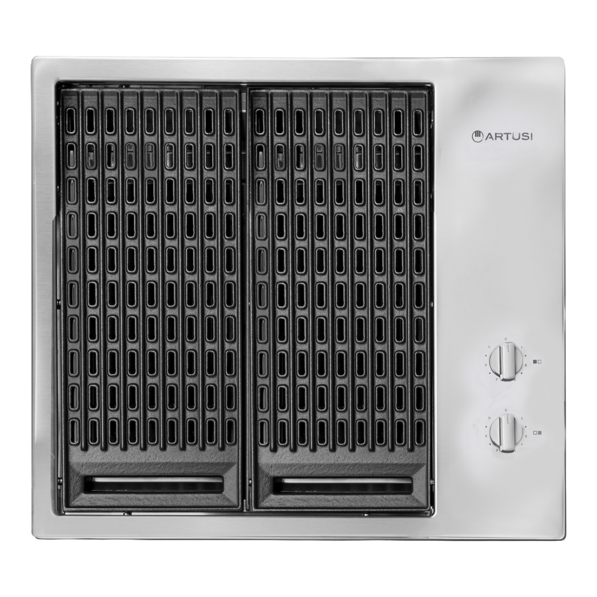 Artusi ABBQMEE3 60cm built-in electric BBQ in stainless steel