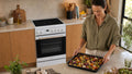 Artusi AFE544W 54cm Freestanding Electric Cooker lifestyle - everyday cooking
