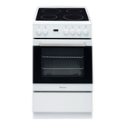 Artusi AFC547W 54cm white freestanding electric cooker with ceramic cooktop