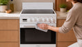 Artusi AFC607 60cm Freestanding Electric Cooker lifestyle - easy clean