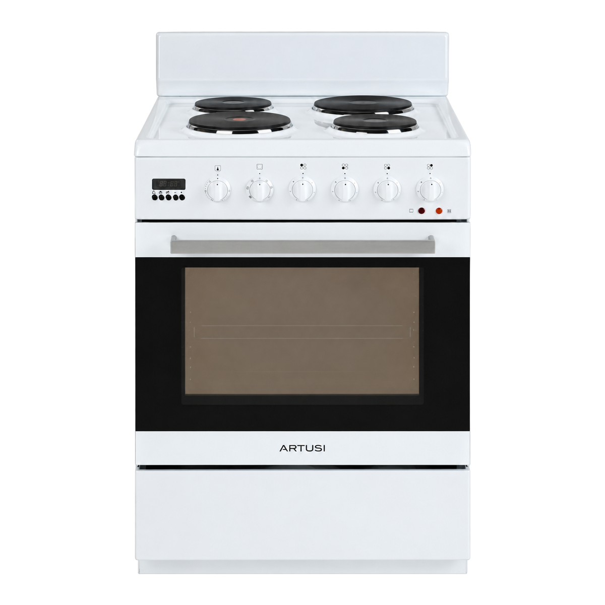 Artusi AFE607W 60cm Freestanding Electric Cooker in White