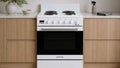 Artusi AFE607W 60cm Freestanding Electric Cooker lifestyle - easy clean