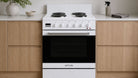 Artusi AFE607W 60cm Freestanding Electric Cooker lifestyle - easy clean