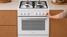 Artusi AFGG54W 54cm Freestanding Gas Cooker lifestyle - simple control