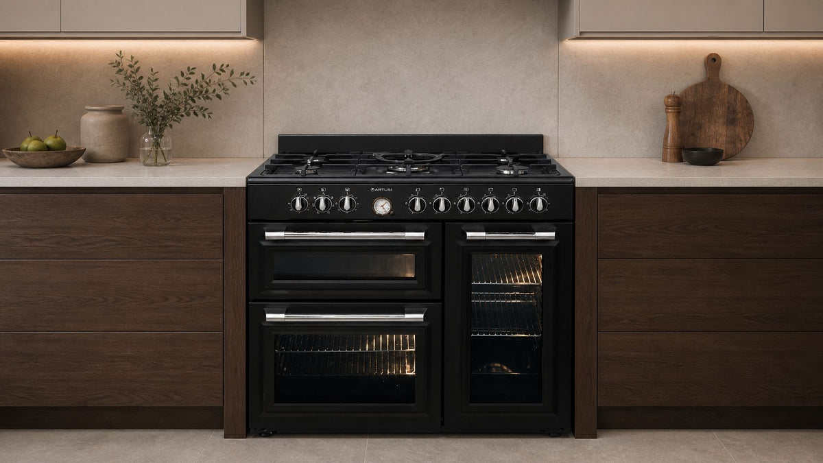 Artusi AFGR935 90cm Freestanding Cooker lifestyle - modern kitchen