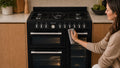 Artusi AFGR935 90cm Freestanding Cooker lifestyle - easy clean