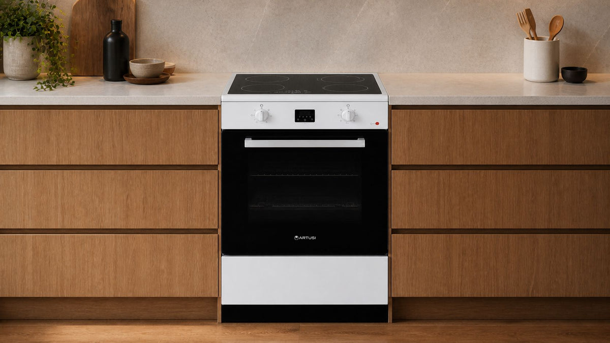 Artusi AFI607X 60cm Freestanding Induction Cooker lifestyle - modern kitchen