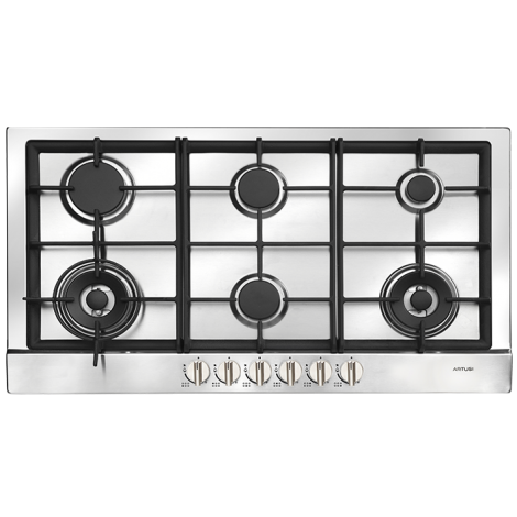 Artusi AGH90XFFD 90cm Gas Cooktop