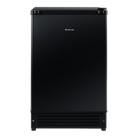 Artusi AIM4009B freestanding ice maker in matte black, front view