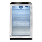 Artusi AOF1SM5 138 bottle single door outdoor beverage chiller in stainless steel