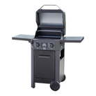 Artusi ATBBQ2ET 2 element electric trolley BBQ in black