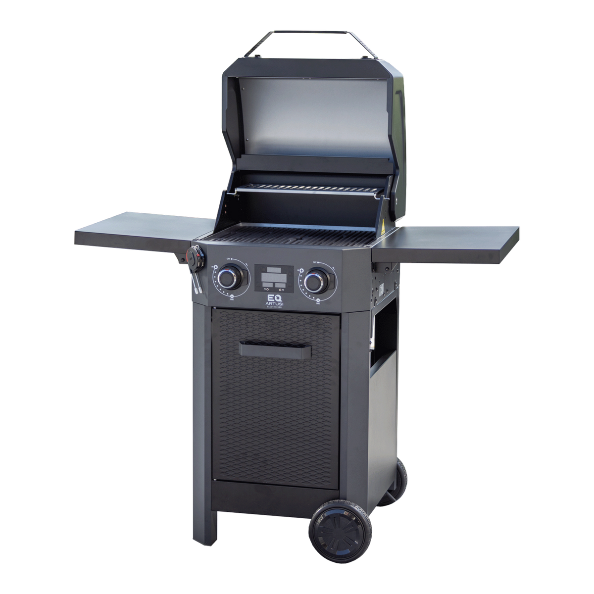 Artusi ATBBQ2ET 2 element electric trolley BBQ in black
