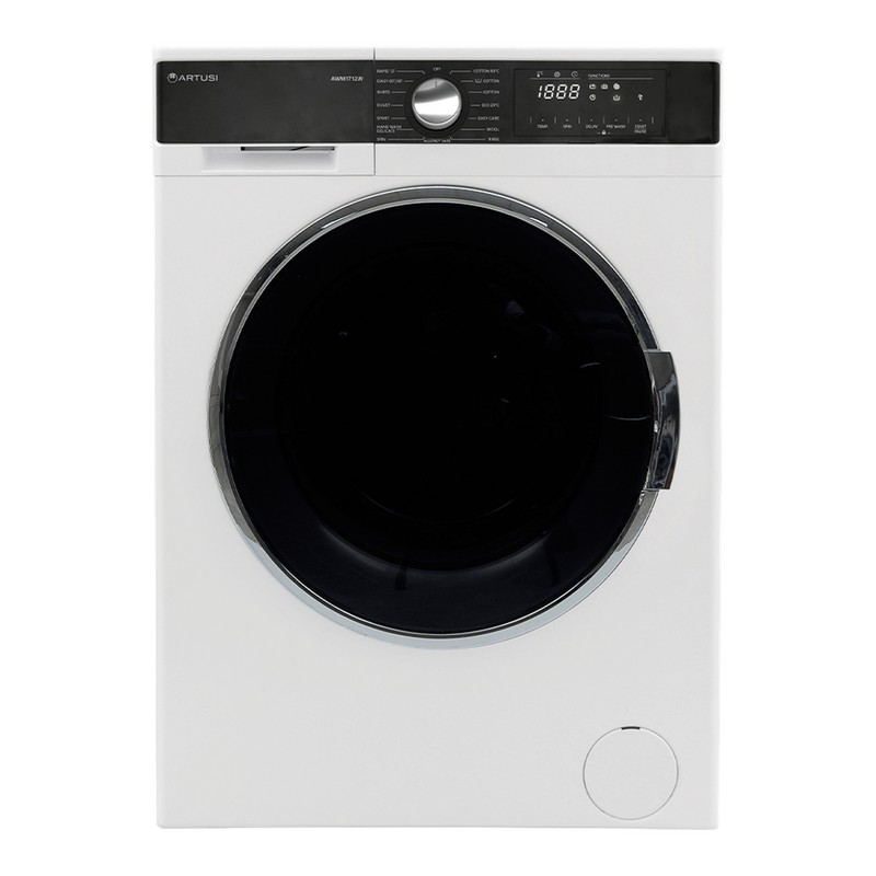 Artusi AWM1712W 7kg Front Load Washing Machine in White - front view