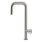 Armando Vicario 400727-LF Patio lead-free pull-out kitchen mixer in stainless steel