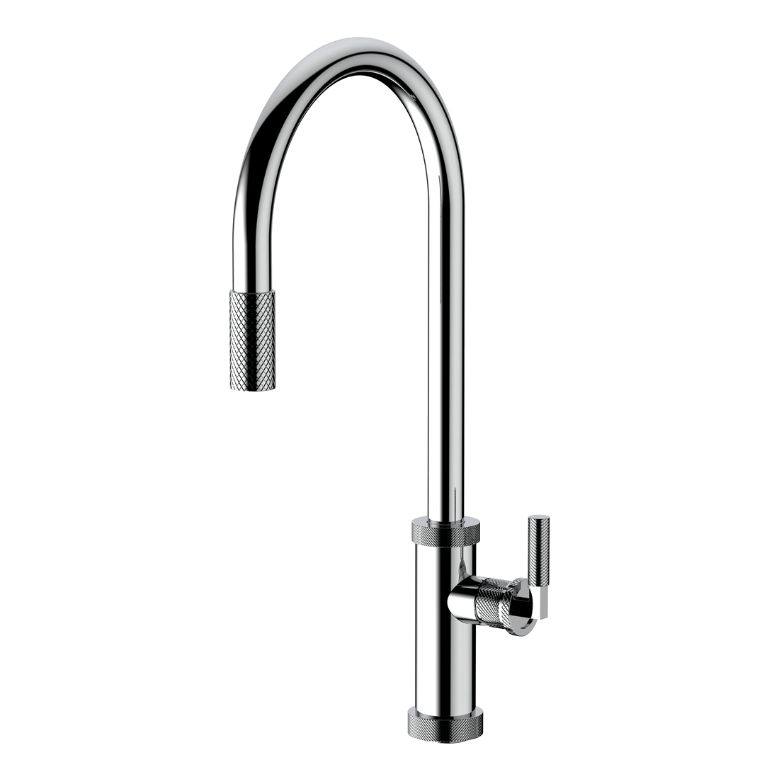 Armando Vicario Urban D pull-out kitchen mixer in Chrome