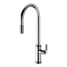 Armando Vicario Urban D pull-out kitchen mixer in Chrome
