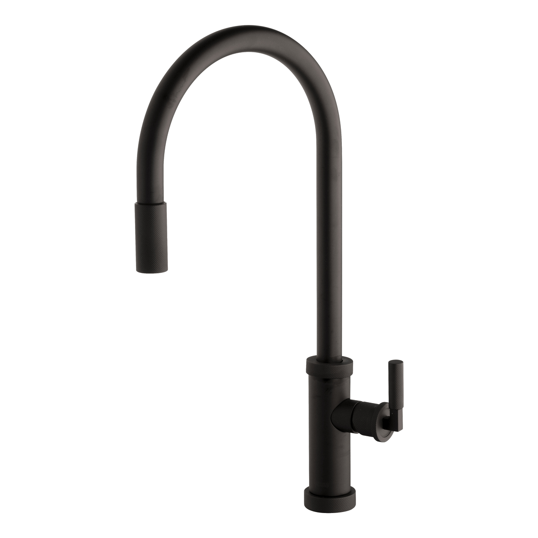 Armando Vicario Urban D pull-out kitchen mixer in Black