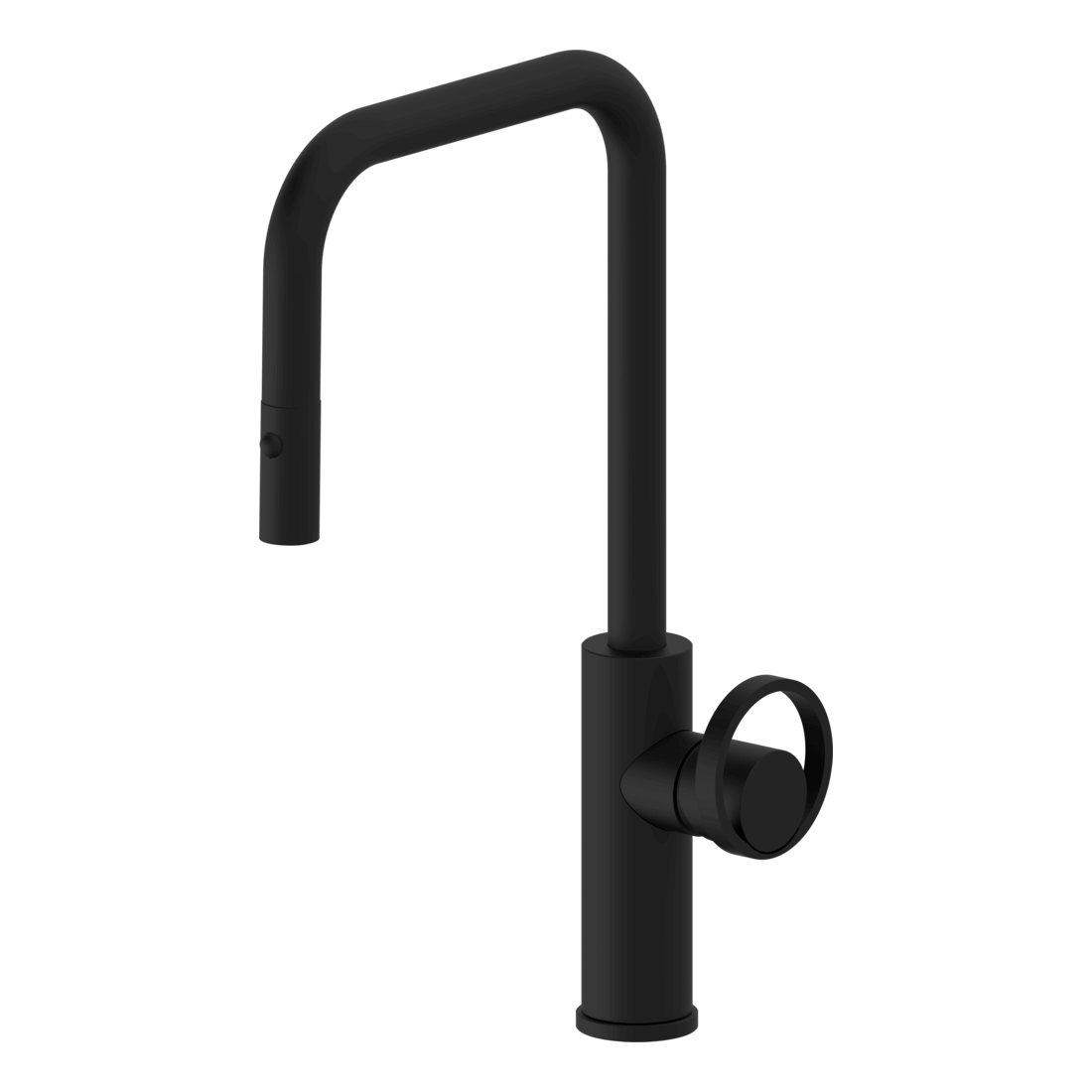 Armando Vicario Piazza Black Lead Free Dual Spray Pull-Out Kitchen Mixer