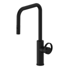 Armando Vicario Piazza Black Lead Free Dual Spray Pull-Out Kitchen Mixer