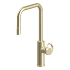 Armando Vicario Piazza Light Gold Lead Free Dual Spray Pull-Out Kitchen Mixer
