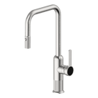 Armando Vicario 400782-BN-LF Lumiere Pull-Out Dual Spray Kitchen Mixer - Brushed Nickel