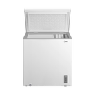 Midea MDRC284FZE01APE chest freezer with lid open