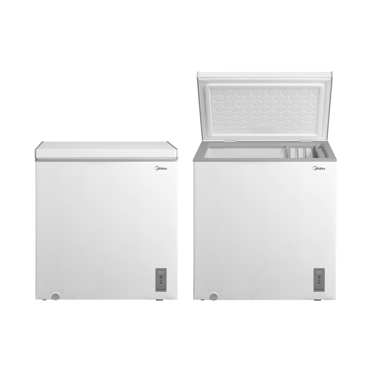 Midea MDRC284FZE01APE chest freezer front view