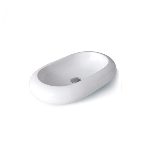 Seima Floor Stock 191432 Paxi 003 White Above Counter Basin With No Taphole