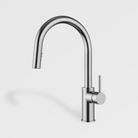 Innova BL9003BSS Kova Gooseneck Kitchen Mixer with Pull-Out Spray - Brushed Stainless Steel