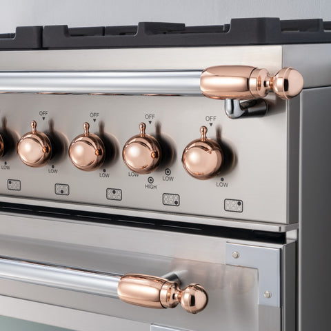 Bertazzoni HER95I2E Heritage Series 90cm Induction Top Electric Double Oven