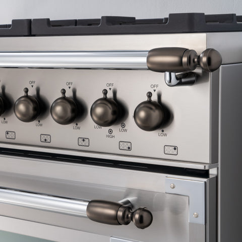 Bertazzoni HER95I2E Heritage Series 90cm Induction Top Electric Double Oven