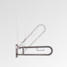 Innova DD10071 Bestcare Folding Grab Rail with Toilet Roll Holder - Brushed Stainless Steel