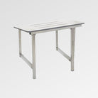 Innova Bestcare 600mm Folding Shower Seat - Brushed Stainless Steel