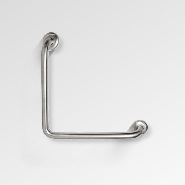 Innova DD45450 Bestcare 450x450mm Angled Grab Rail - Brushed Stainless Steel