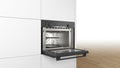 Bosch CMA583MB0B Series 4 Black Glass 60cm Wide Built-In Combination Microwave Oven
