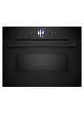 Bosch CMG936AB1A Series 8 Black Glass 60cm Wide Built-In Combination Microwave Oven