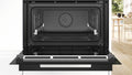 Bosch CSG958DB1 Series 8 Black Glass 60cm Wide Built-In Combination Steam Oven