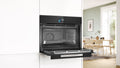 Bosch CSG958DB1 Series 8 Black Glass 60cm Wide Built-In Combination Steam Oven