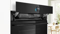 Bosch CSG958DB1 Series 8 Black Glass 60cm Wide Built-In Combination Steam Oven