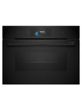 Bosch CSG958DB1 Series 8 Black Glass 60cm Wide Built-In Combination Steam Oven