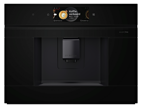 Bosch CTL9181B0F Series 8 Black Glass 60cm Wide Built-In Fully Automatic Coffee Machine