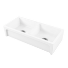 Chambord CHARLES-1W Charles Large Double Bowl Fireclay Sink