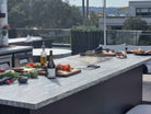 Cook N Dine built-in teppanyaki grill on a Sydney rooftop barbecue area