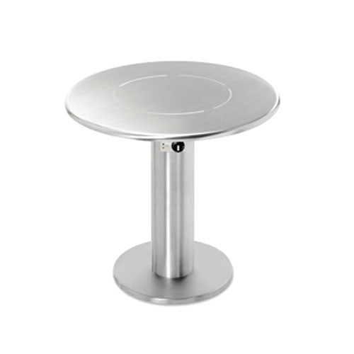 Cook N Dine UltraDine round teppanyaki table with pedestal base