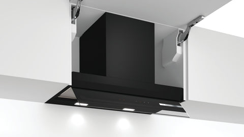 Bosch DBB67AM60A Series 6 Black 60cm Wide Integrated Rangehood