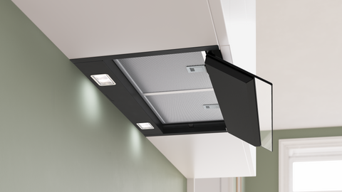Bosch DBB67DP60A Series 6 Matte Black 60cm Wide Integrated Rangehood